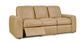 Bassett Club Level Sonny Leather Power Reclining Sofa — Bassett manufacturer gallery — Sonny Fawn — Sofa w/ Power