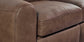 Bassett Club Level Sonny Leather Power Reclining Sofa — Bassett manufacturer gallery — Sofa w/ Power image number 9
