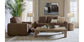 Bassett Club Level Sonny Leather Power Reclining Sofa — Bassett manufacturer gallery — Sofa w/ Power image number 2