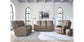 Bassett Club Level Wendell Leather Power Reclining Loveseat with Center Console — Bassett manufacturer gallery — Loveseat w/Power & Console image number 1
