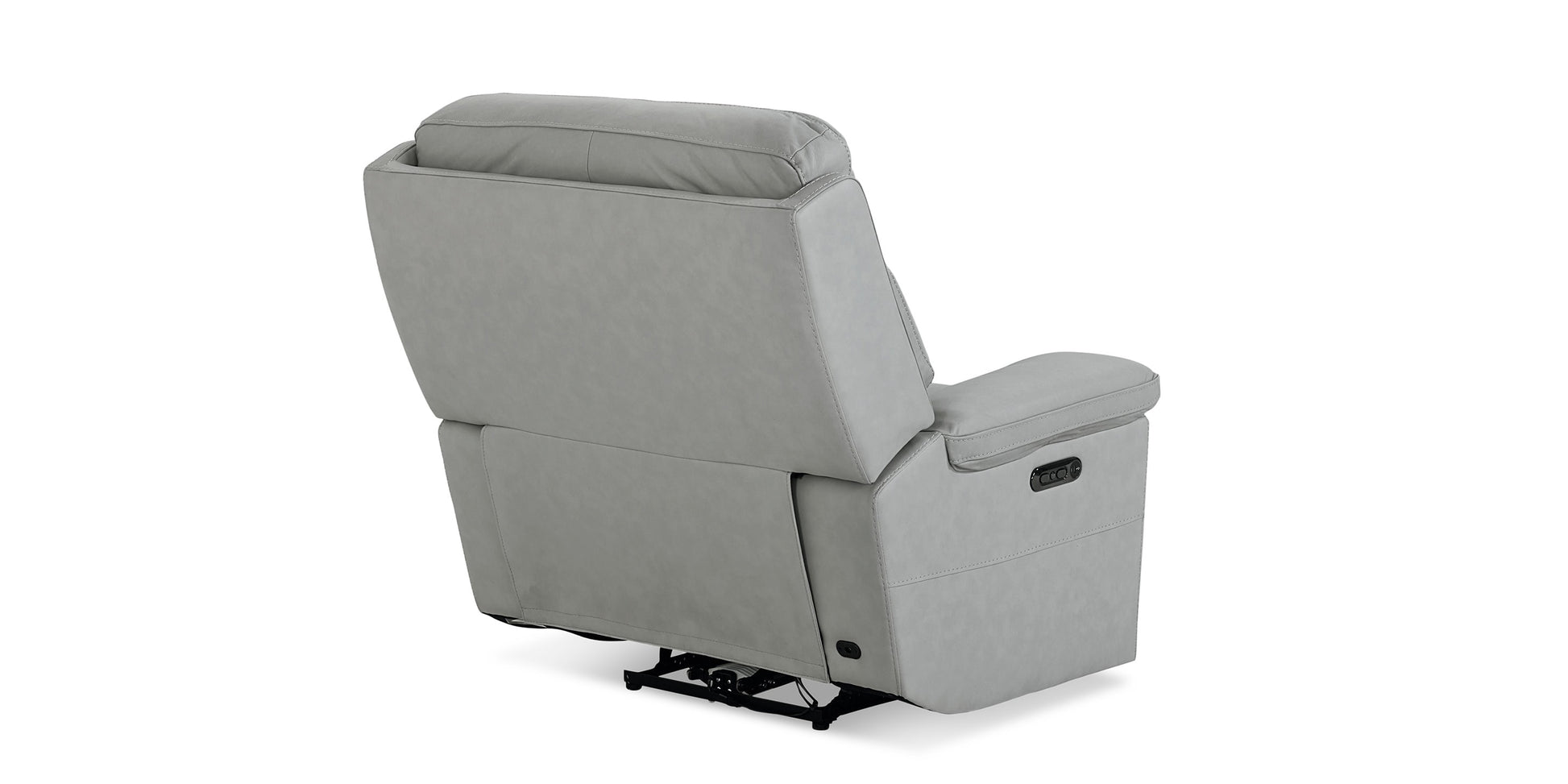 Bassett Club Level Fletcher Leather Zero Gravity Power Recliner — Bassett manufacturer gallery — Wallsaver Recliner w/Power image number 6