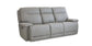 Bassett Club Level Fletcher Leather Power Reclining Sofa — Bassett manufacturer gallery — Fletcher Sofa w/ Power image number 3