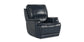 Bassett Club Level Burlington Leather Zero Gravity Power Recliner — Bassett manufacturer gallery — Burlington Navy — Recliner w/Power