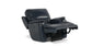 Bassett Club Level Burlington Leather Zero Gravity Power Recliner — Bassett manufacturer gallery — Burlington Navy — Recliner w/Power