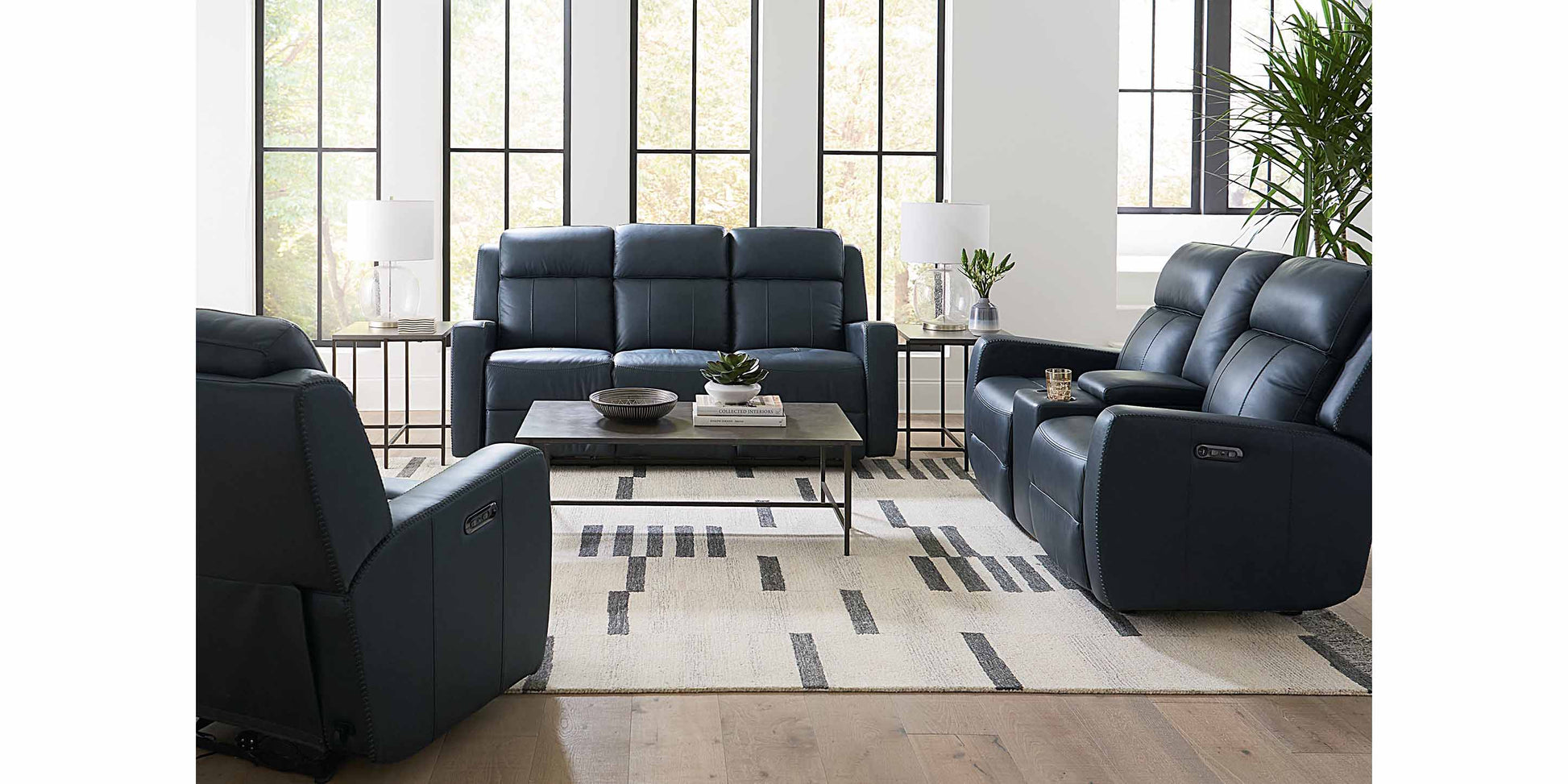 Bassett Club Level Norwood Leather Zero Gravity Power Glider Recliner — Bassett manufacturer gallery — Wallsaver Recliner w/Power image number 1