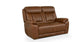 Bassett Club Level Benson Leather Power Reclining Loveseat — Bassett manufacturer gallery — Power Loveseat image number 1