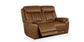 Bassett Club Level Benson Leather Power Reclining Loveseat — Bassett manufacturer gallery — Power Loveseat image number 2