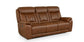 Bassett Club Level Benson Leather Power Reclining Sofa — Bassett manufacturer gallery — Power Sofa image number 4