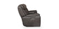 Bassett Club Level Benson Leather Power Reclining Loveseat with Center Console — Bassett manufacturer gallery — Benson Tuscan Gunmetal — Power Loveseat w/ console