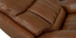 Bassett Club Level Benson Leather Power Reclining Loveseat with Center Console — Bassett manufacturer gallery — Power Loveseat w/ console image number 10