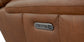 Bassett Club Level Benson Leather Power Reclining Loveseat with Center Console — Bassett manufacturer gallery — Power Loveseat w/ console image number 11
