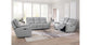 Bassett Club Level Kenneth Leather Power Reclining Sofa — Bassett manufacturer gallery — Power Sofa image number 2