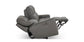 Bassett Club Level Kenneth Leather Power Reclining Sofa — Bassett manufacturer gallery — Kenneth Gunmetal — Power Sofa