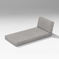 POLYWOOD Latitude Modular Chaise Seat/Back Combo — Grey Mist