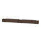 POLYWOOD 72" Vineyard Straight Double Planter Storage Bench Set — Kona