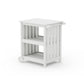 POLYWOOD Vineyard Bar Cart — White