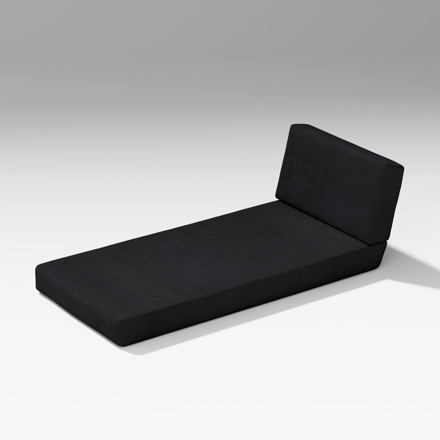 POLYWOOD Latitude Modular Chaise Seat/Back Combo — Midnight Linen