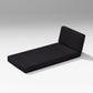 POLYWOOD Latitude Modular Chaise Seat/Back Combo — Midnight Linen