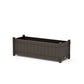POLYWOOD Vineyard Rectangle Triple Planter Box — Vintage Coffee