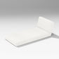 POLYWOOD Latitude Modular Chaise Seat/Back Combo — Natural Linen