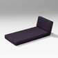 POLYWOOD Latitude Modular Chaise Seat/Back Combo — Navy Linen