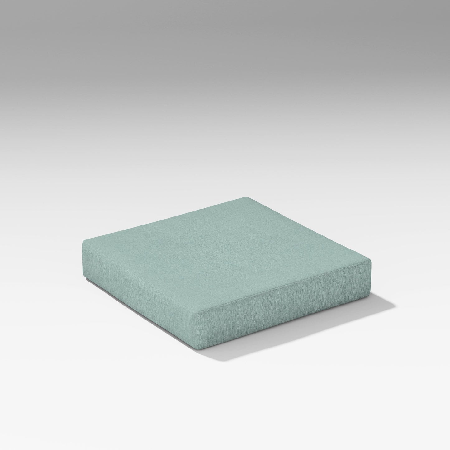 POLYWOOD Latitude Modular Ottoman Seat Cushion — Glacier Spa