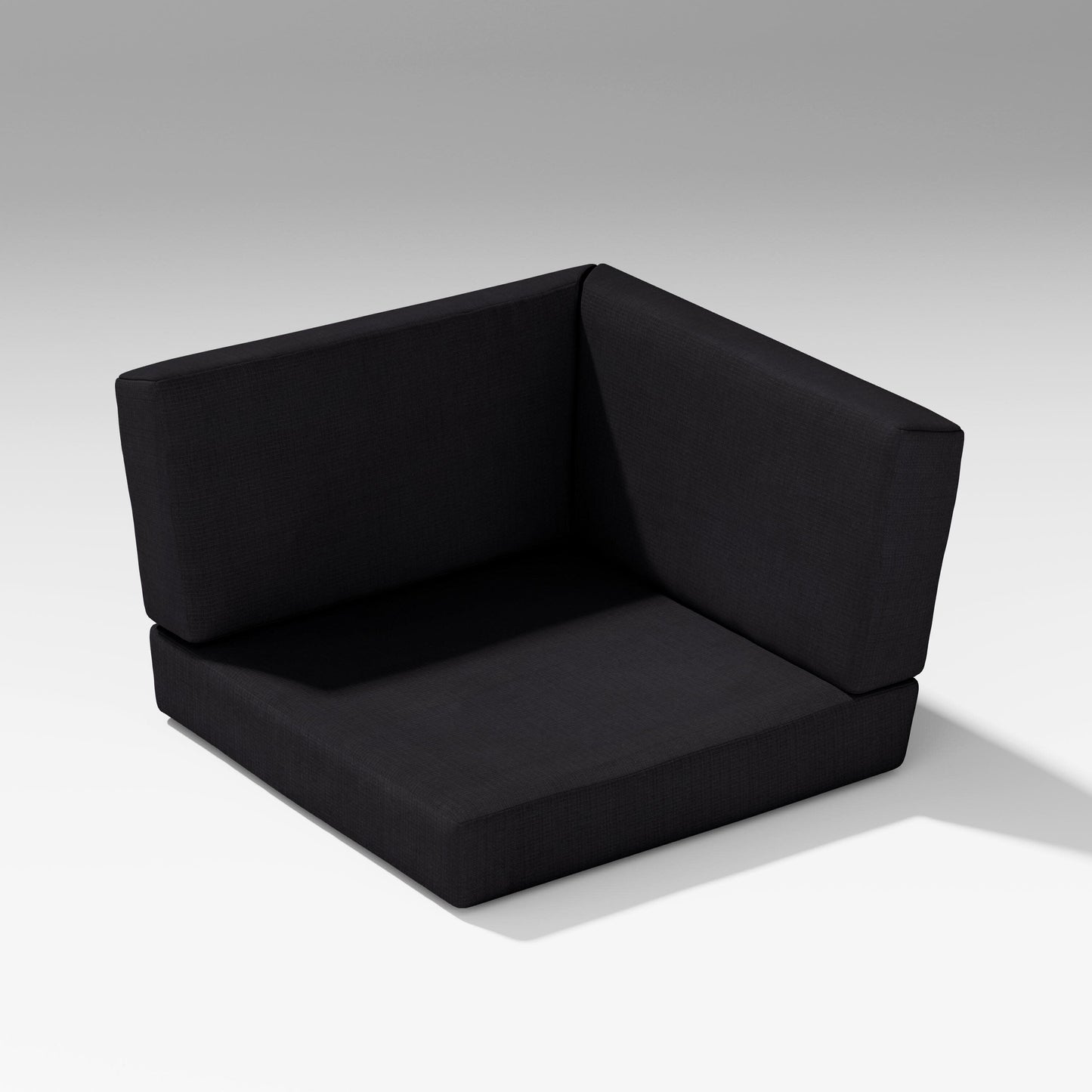 POLYWOOD Latitude Corner Seat Cushion — Midnight Linen