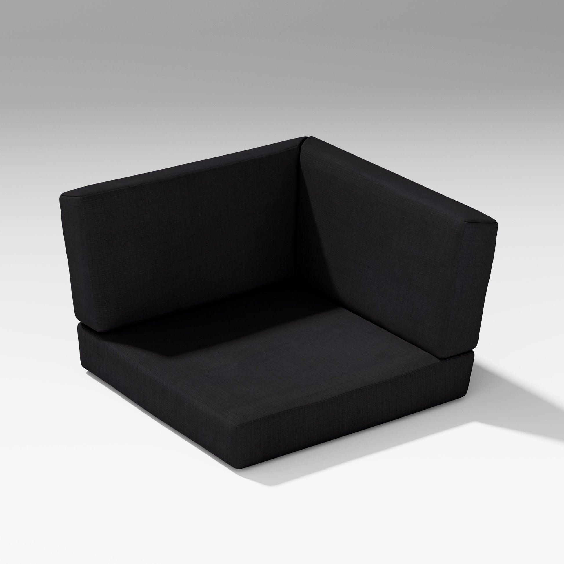 POLYWOOD Latitude Corner Seat Cushion — Midnight Linen