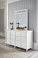 PALMETTO HOME - CANE BAY 6 DRAWER DRESSER