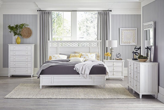 PALMETTO HOME - CANE BAY FRETWORK PANEL BED QUEEN