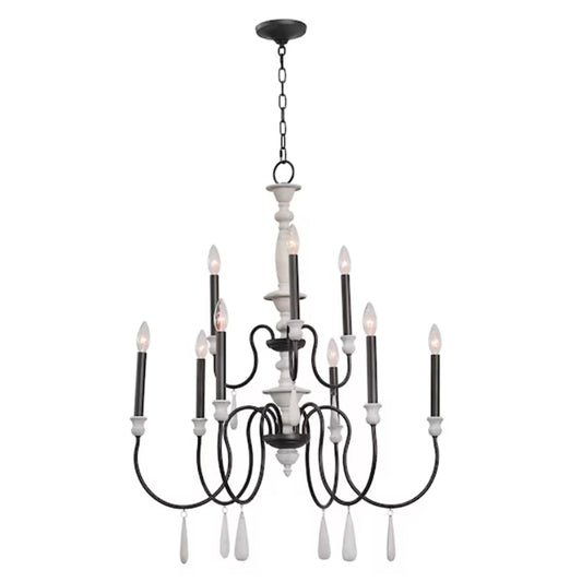 BROWNELL 30'' WIDE 9-LIGHT CHANDELIER  -  FREE SHIPPING !!!