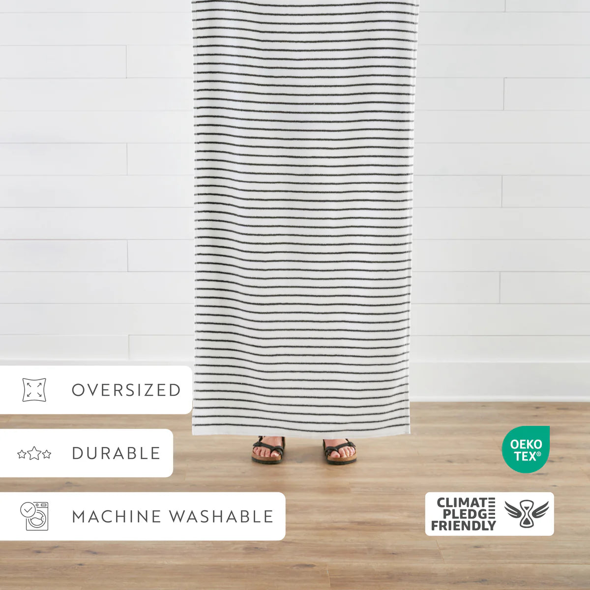 100% Cotton Stripe Cabana Towels