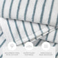 100% Cotton Stripe Cabana Towels