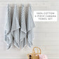 100% Cotton Stripe Cabana Towels