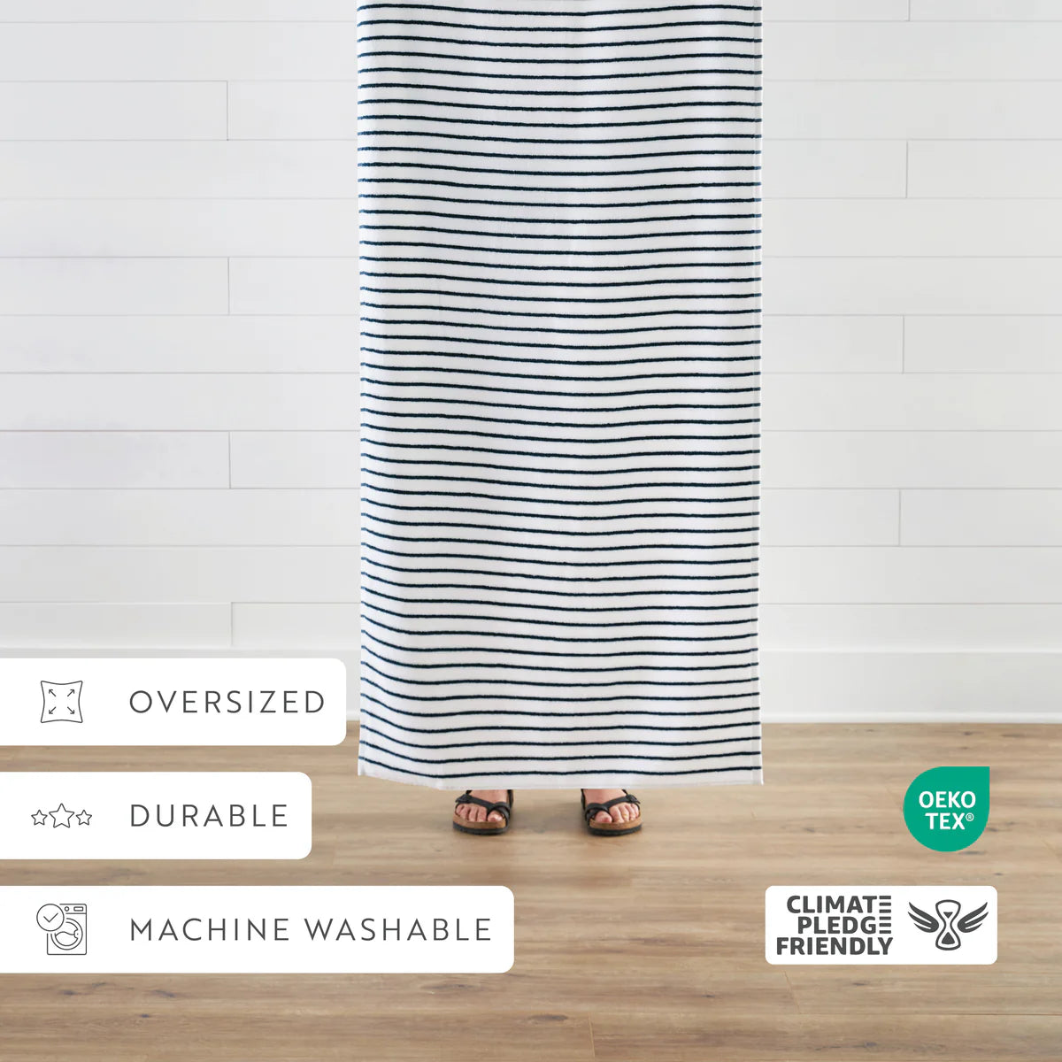 100% Cotton Stripe Cabana Towels
