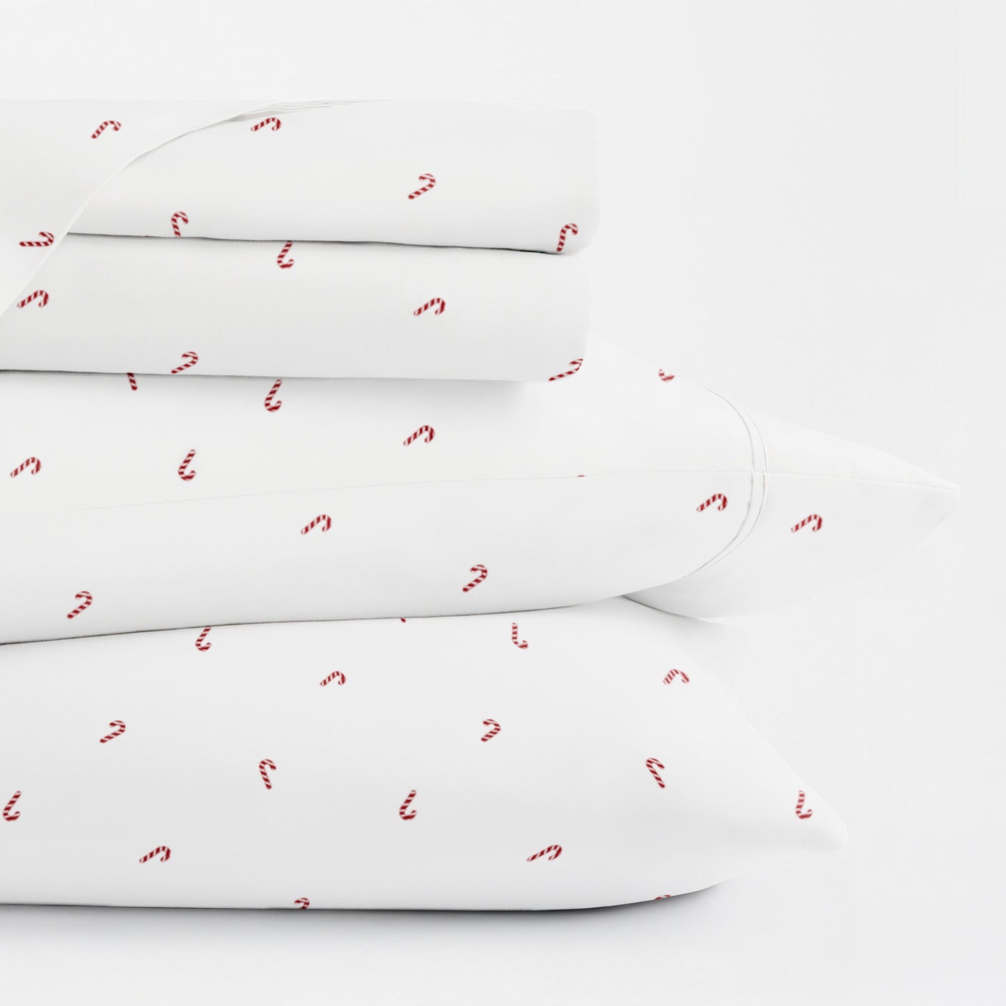 Candy Cane 4-Piece Patterned Sheet Set