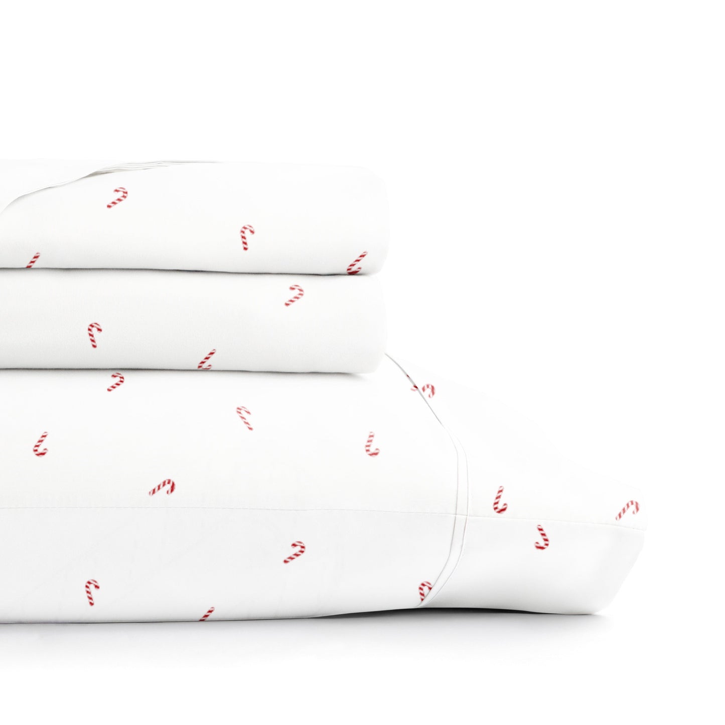 Candy Cane 4-Piece Patterned Sheet Set