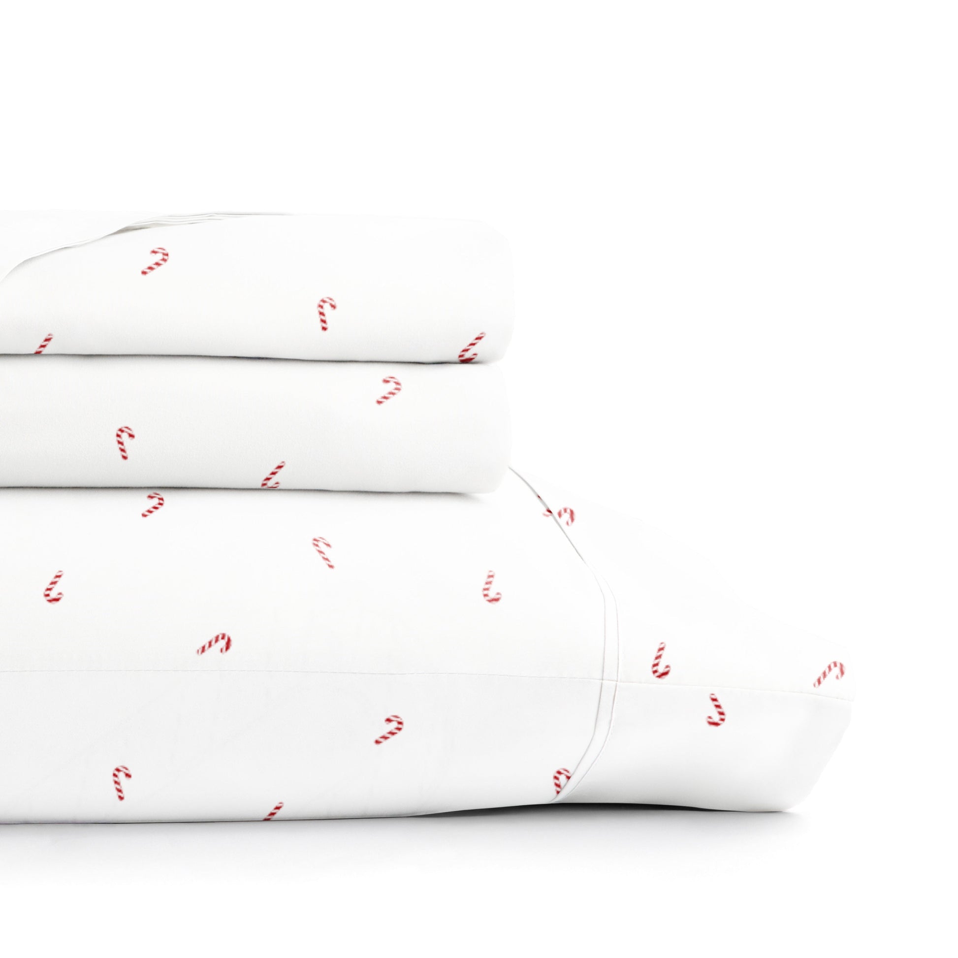 Candy Cane 4-Piece Patterned Sheet Set