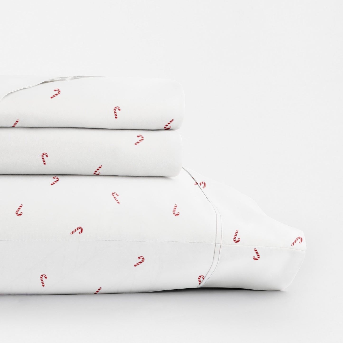 Candy Cane 4-Piece Patterned Sheet Set