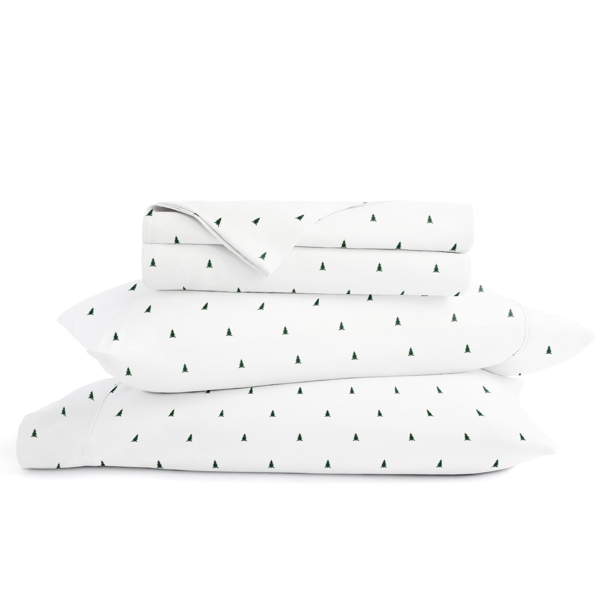 Pine Tree 4-Piece Patterned Sheet Set