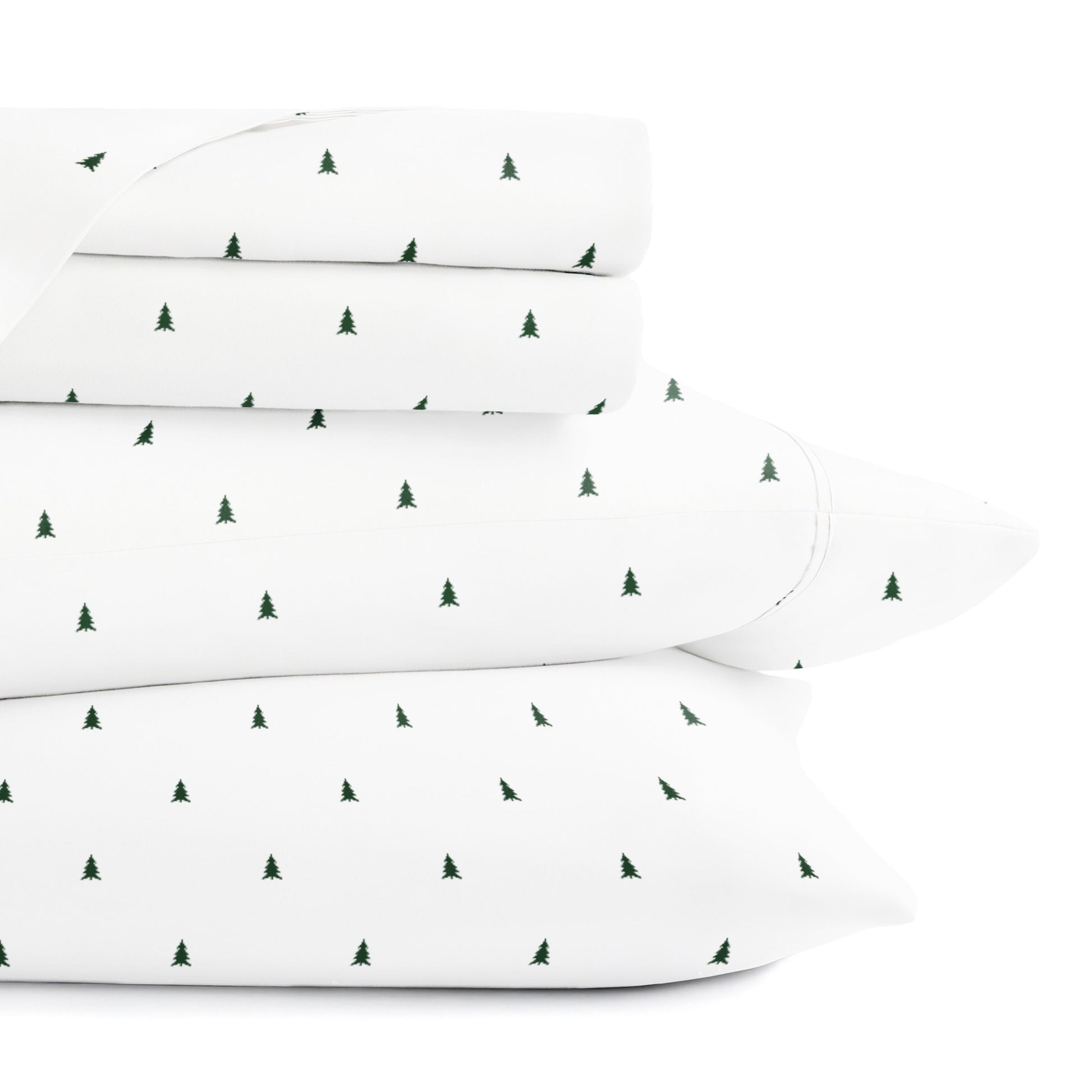 Pine Tree 4-Piece Patterned Sheet Set