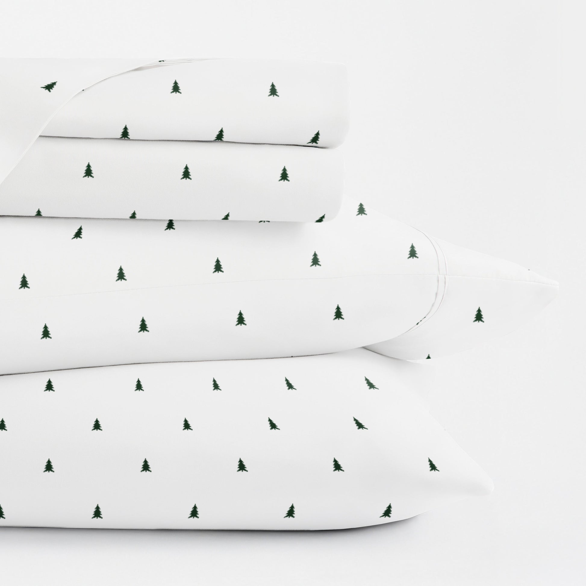 Pine Tree 4-Piece Patterned Sheet Set