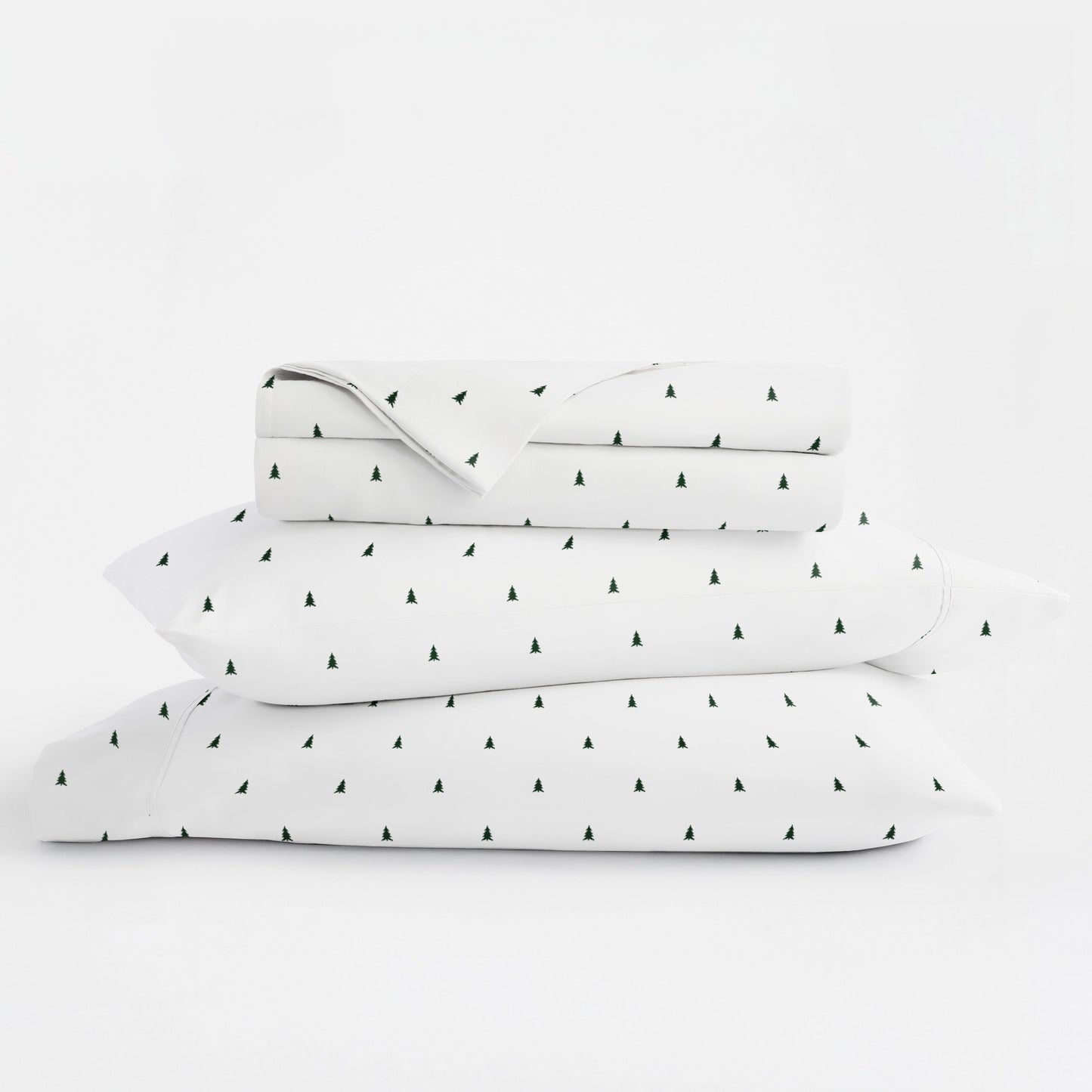 Pine Tree 4-Piece Patterned Sheet Set