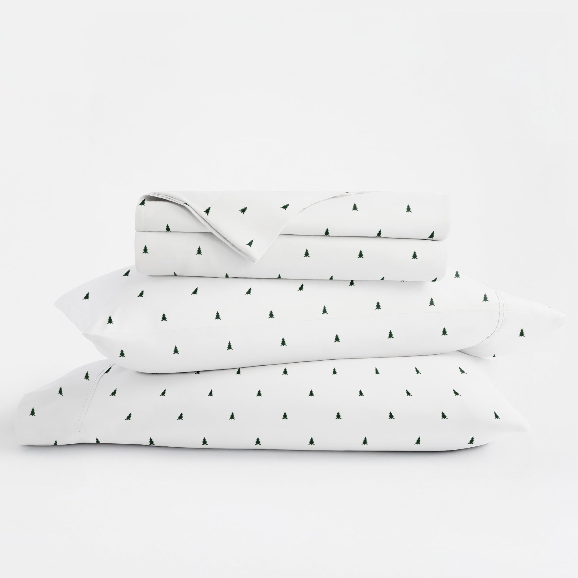 Pine Tree 4-Piece Patterned Sheet Set