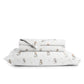 Vintage Snowman 4-Piece Patterned Sheet Set