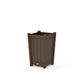 POLYWOOD Vineyard Tapered Square Short Planter Box — Kona