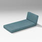 POLYWOOD Latitude Modular Chaise Seat/Back Combo — Ocean Teal