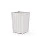 POLYWOOD Vineyard Large Tapered Square Planter Box — Vintage White