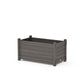 POLYWOOD Nautical Rectangle Double Planter Box — Driftwood