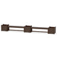 POLYWOOD 60" Country Living Straight Double Planter Bench Set - Large — Kona